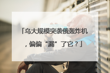 乌大规模突袭俄轰炸机，偏偏“漏”了它？